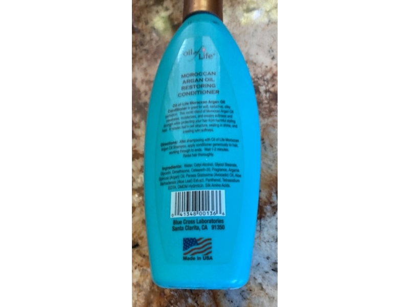 Oil Of Life Restoring Conditioner, Moroccan Argan Oil, 8 fl oz/237 mL