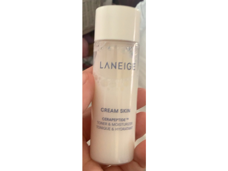 Laneige Cream Skin Cerapeptide Toner & Moisturizer, 0.84 fl oz/25 mL