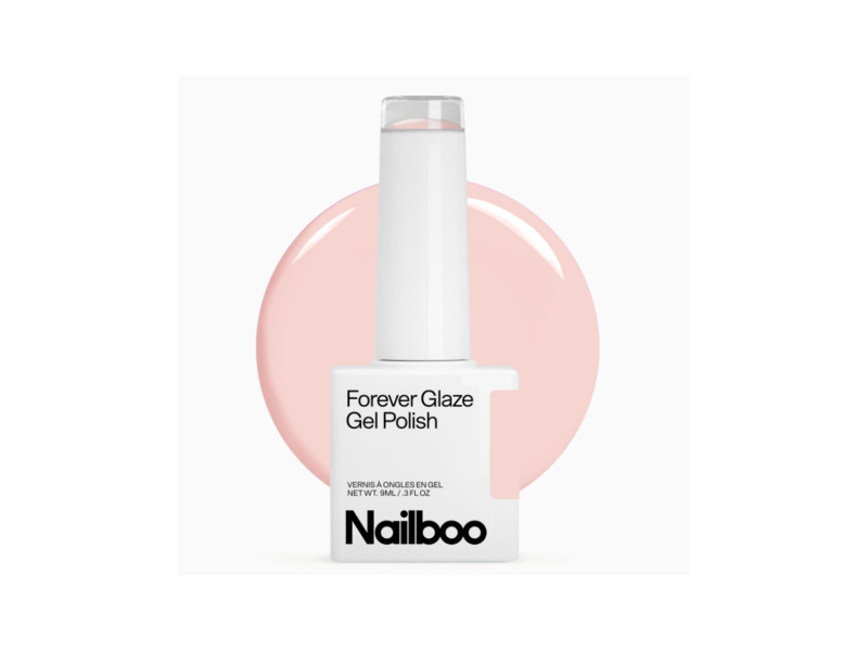Nailboo Forever Glaze Gel Polish, Big Blush, 0.3 fl oz/9 mL