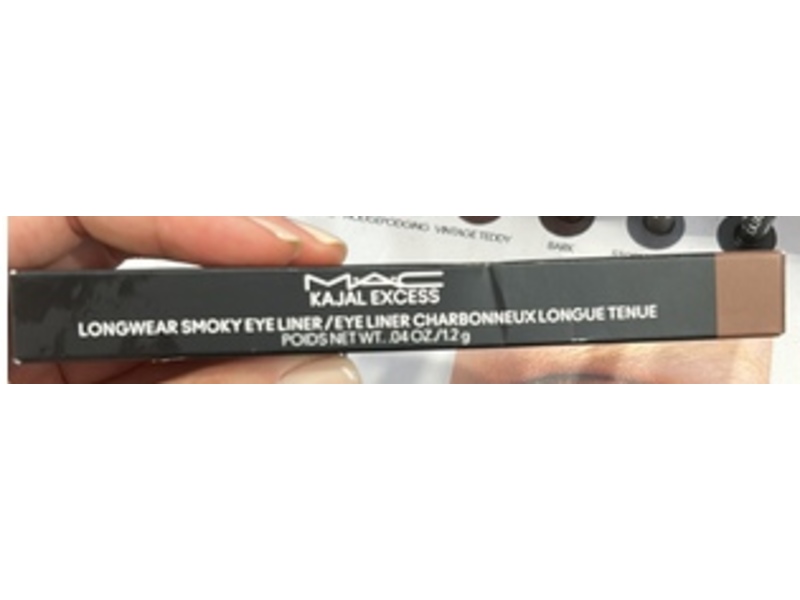 MAC Kajal Excess Longwear Smoky Eye Liner, Vintage Teddy, 0.04 oz/1.2 g