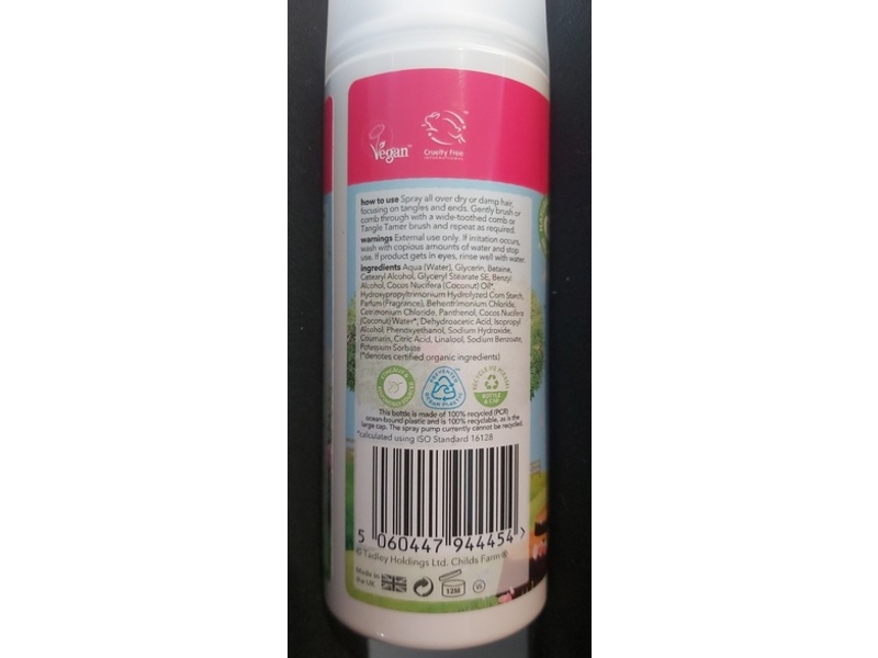 Childs Farm Leave-In Conditioner, Organic Coconut, 125 mL