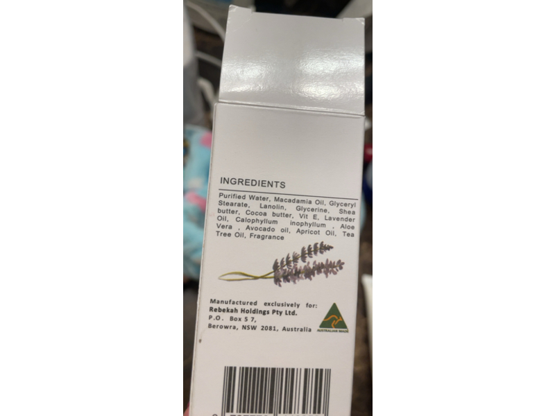 Rebekah Lavender Indulgence Body Butter, 75 mL