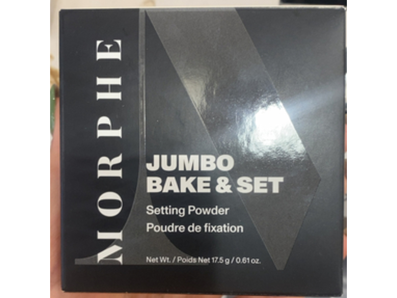 Morphe Jumbo Bake & Set Setting Powder, Translucent, 0.61 oz/17.5 g
