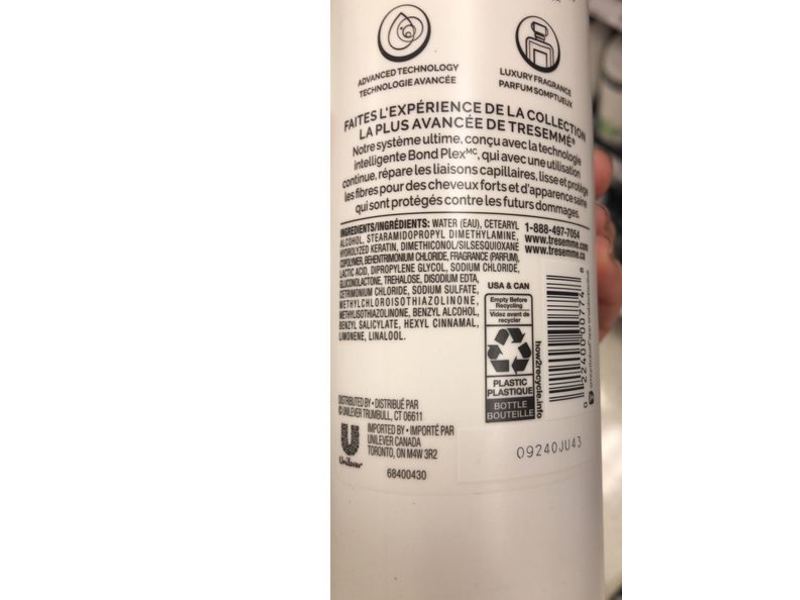 Tresemme Keratin Repair Conditioner, Restores & Shields, 20 fl oz/592 ml