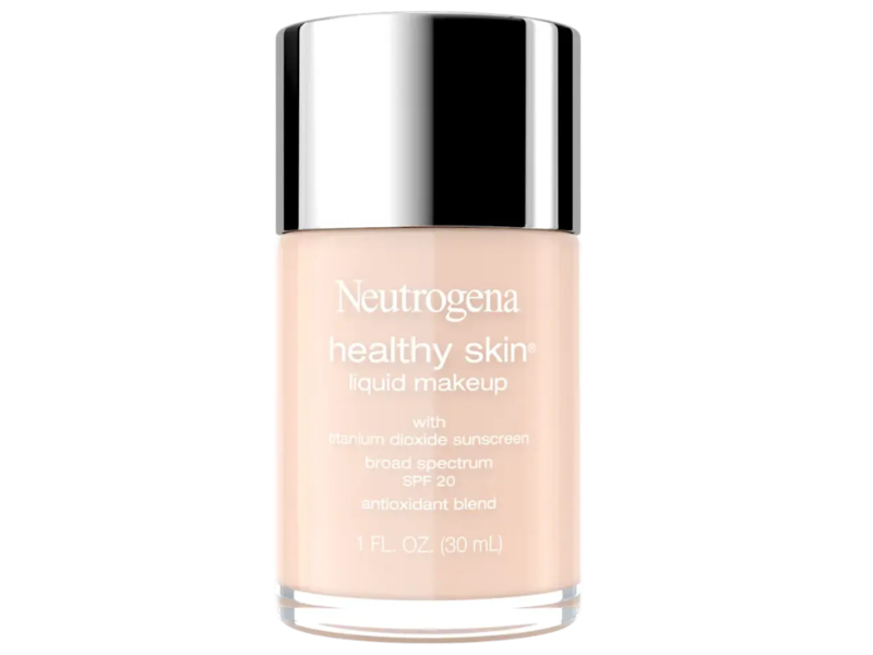 Neutrogena Shine Control Makeup Foundation, 20 Natural Ivory, SPF 20, 1 fl oz/30
