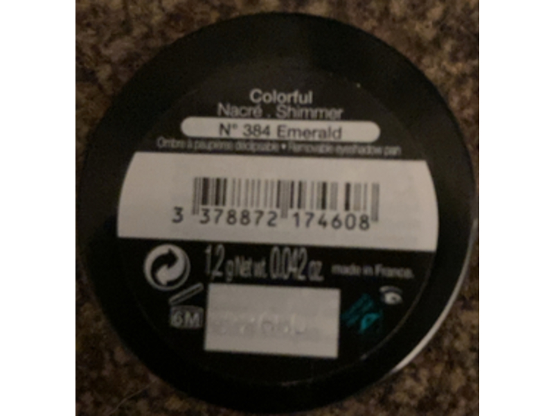 Sephora Colorful Shimmer, 384 Emerald, 0.042 oz/1.2 g