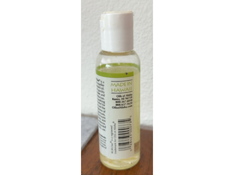 Oils Of Aloha Hawaii's Kukui Oil, 2 fl oz/59 mL
