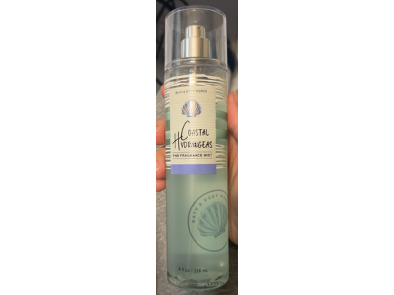 Bath & Body Works Fine Fragrance Mist, Coastal Hydrangeas, 8 fl oz/236 mL