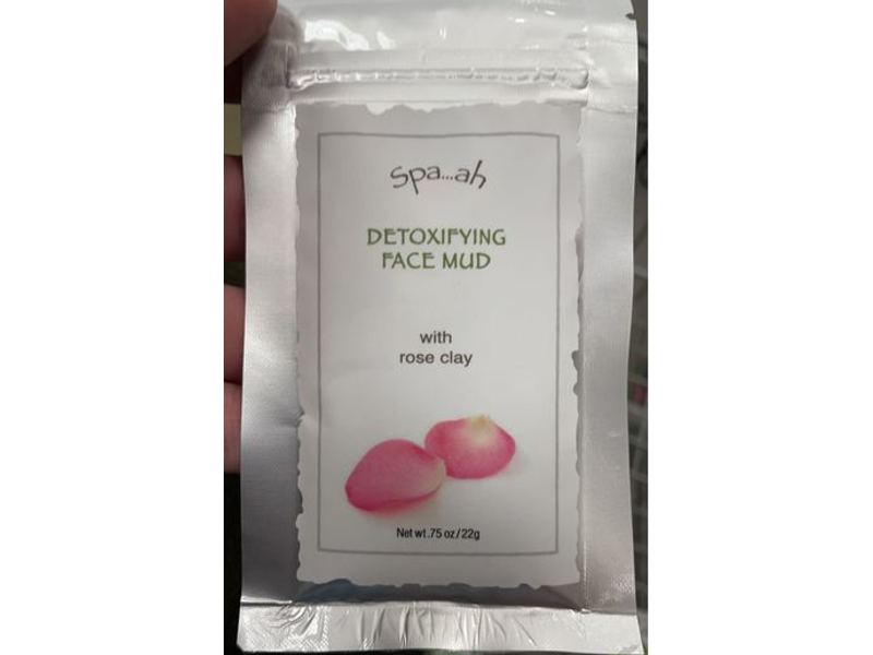 Smith & Vandiver Spa...ah Detoxifying Face Mud, Rose Clay, 0.75 oz/22 g