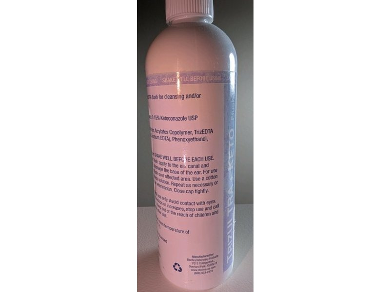 Dechra Trizultra + Keto Flush, 12 fl oz/355 mL