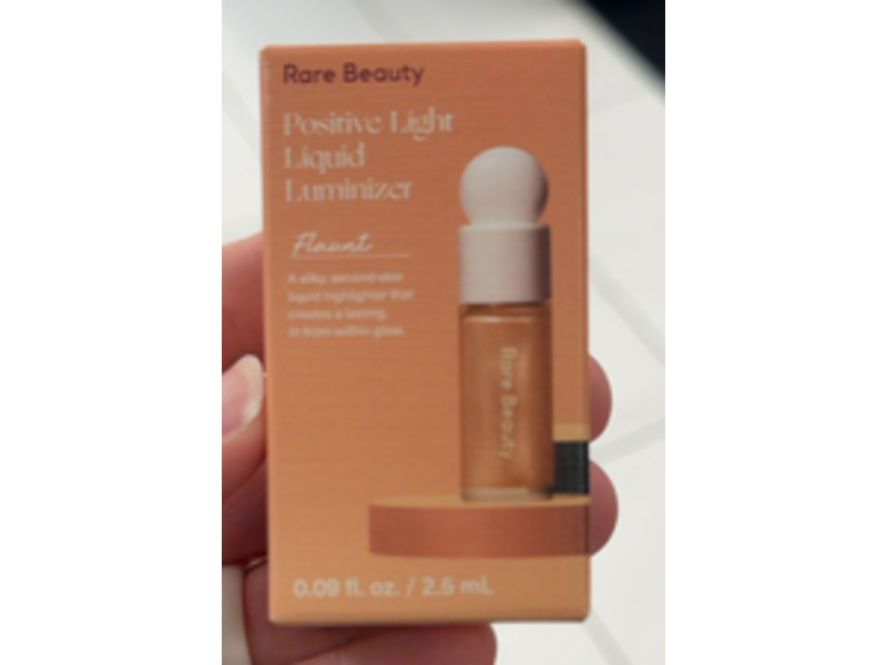 Rare Beauty Positive Light Liquid Luminizer, Flaunt, 0.09 fl oz/2.5 mL