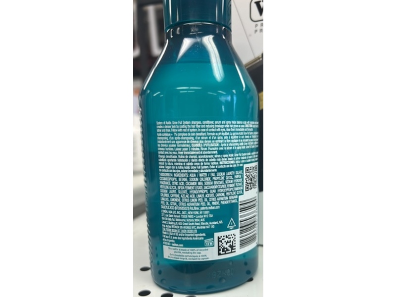 Redken Acidic Grow Full Shampoo, Azelaic Acid 7%, 10.1 fl oz/300 mL