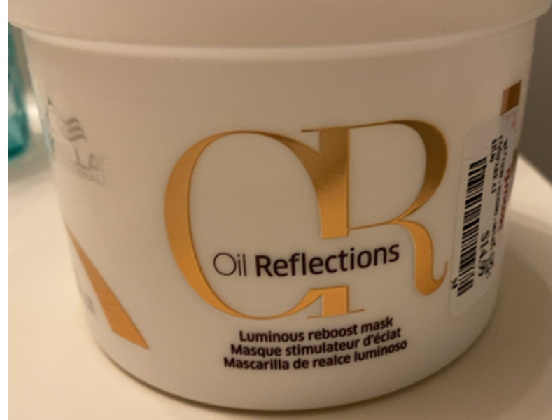 Wella Oil Reflections Luminous Reboost Mask, 16.9 fl oz/500 mL