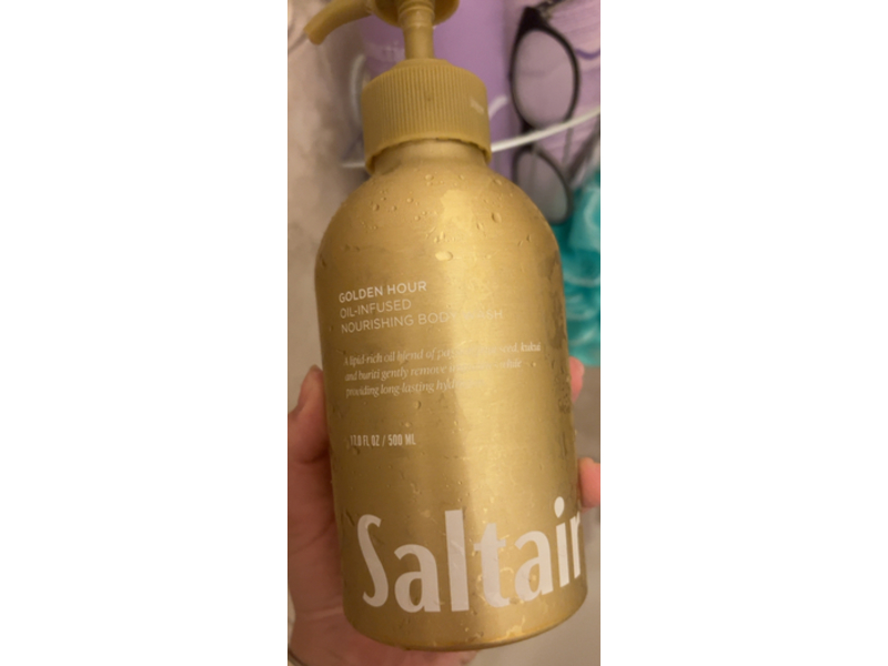 Saltair Golden Hour Oil - Infused Nourishing Body Wash,17.0 fl oz/500 mL
