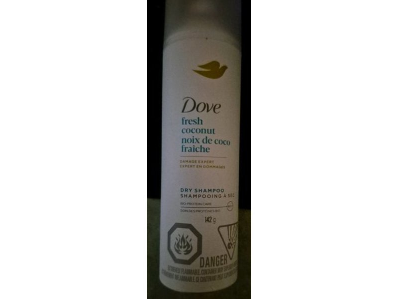 Dove Dry Shampoo, Fresh Coconut, 142 g