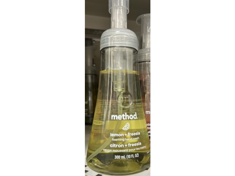 Method Foaming Hand Wash, Lemon + Freesia, 10 fl oz/300 mL, Pack Of 3
