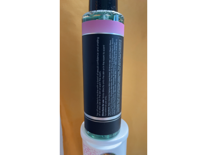 Sensuva Flirtatious Pheromone Body Mist, Sweet Pea+Sugar+Vanilla, 4.2 fl oz/125 mL