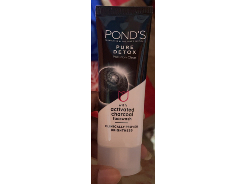 Ponds Pure Detox Facewash, Activated Charcoal, 50 g