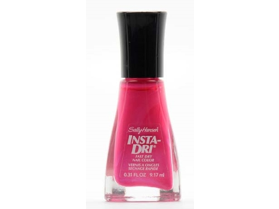 Sally Hansen Insta-Dri Nail Polish, 220 Flashy Fuchsia, 0.31 fl oz/9.17 mL