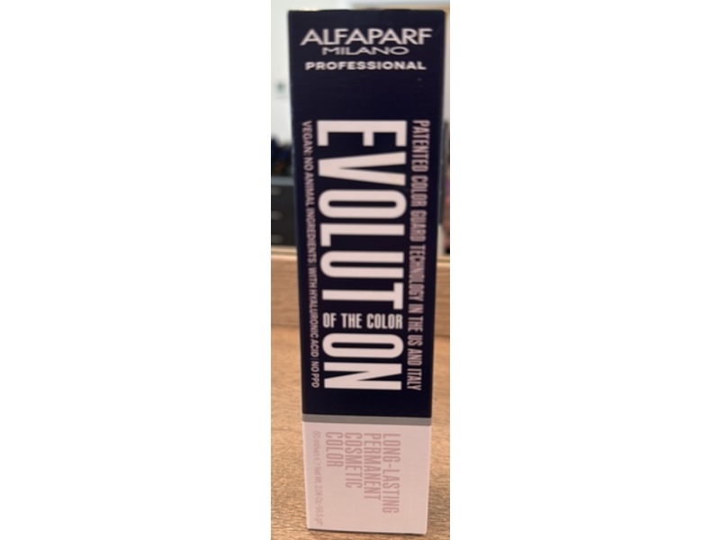 Alfaparf Milano Evolution Of The Color Long Lasting Permanent Color, 7 Rubio Medio, 2.06 fl oz/60 mL