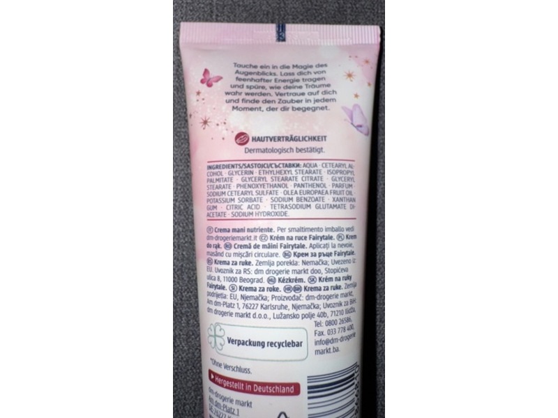 Balea Hand Cream, Fairy Tale, 100 mL