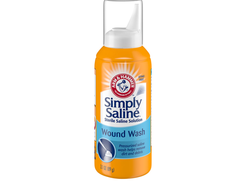 Arm & Hammer Simply Saline Wound Wash, 3.1 oz/89 g