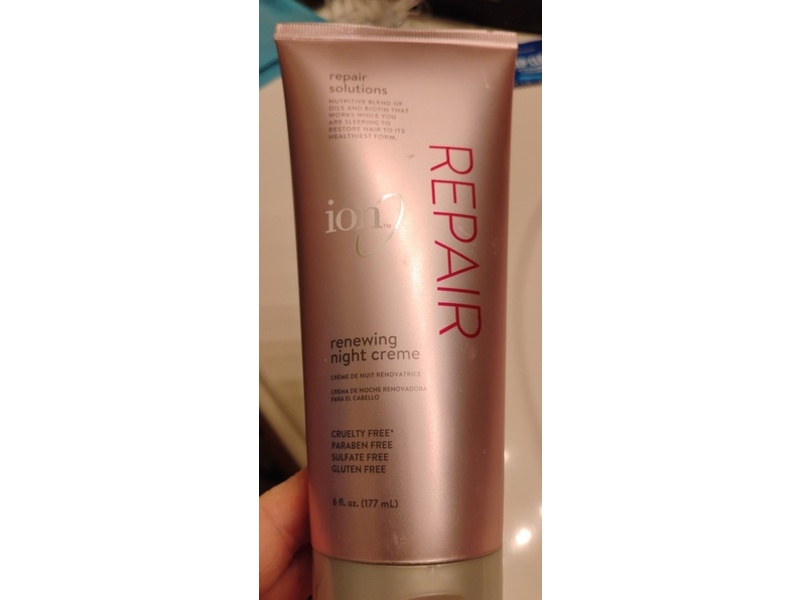 Ion Repair Renewing Night Creme, 6 fl oz/177 mL