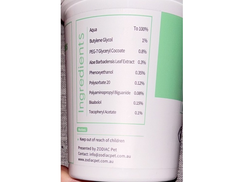 Zodiac Pet Eye Wipes, 150 Count