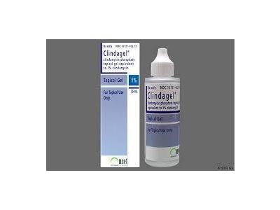 Clindagel (clindamycin phosphate) Topical Gel 1%, 75 ml Ortho Dermatologics (RX)