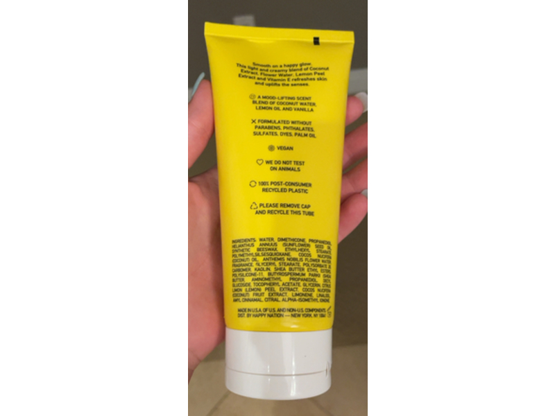 Happy Nation Body Lotion, 6.7 fl oz/20 mL