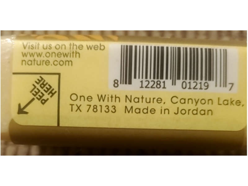 One With Nature Dead Sea Mineral Soap, Lemon Sage, 4 oz/100 g, Pack Of 3