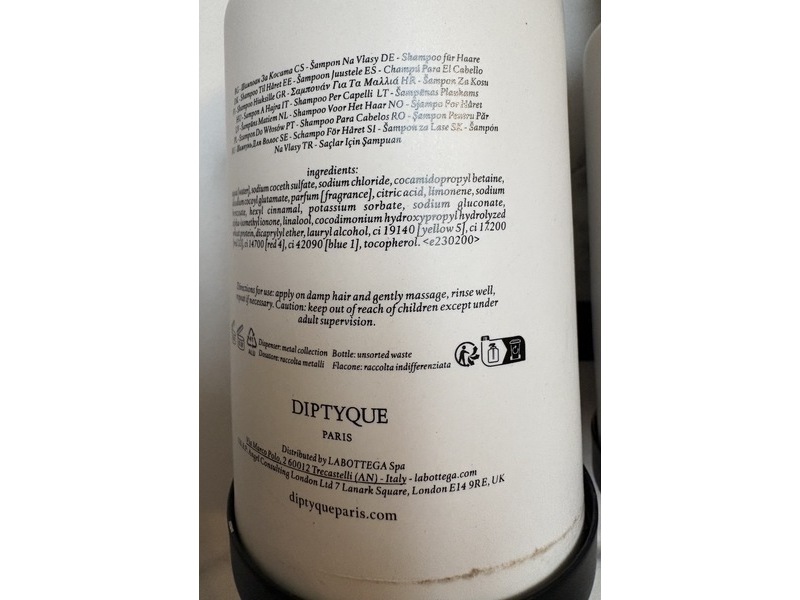 Diptyque Shampoo, 11.83 fl oz/350 mL