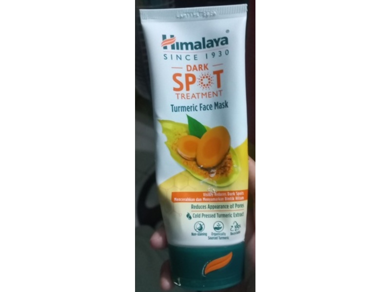 Himalaya Dark Spot Treatment, Turmeric Face Mask, 100 g