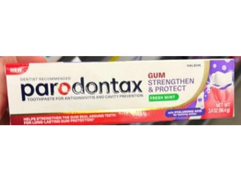 Parodontax Gum Strengthen & Protect, Fresh Mint, 3.4 oz/96.4 g