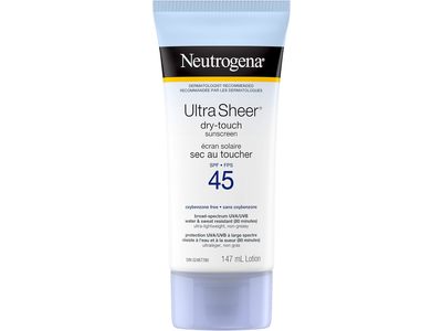 Neutrogena Ultra Sheer Dry-touch Sunscreen Lotion, SPF 45, 147 mL