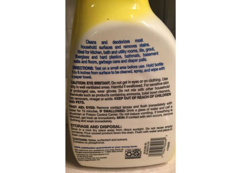 up&up All-Purpose Cleaner, Lemon, 32 fl oz/946 mL