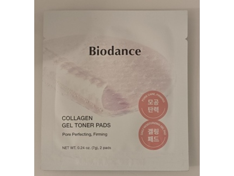 Biodance Collagen Gel Toner Pads, 0.24 oz/7 g, 2 Count