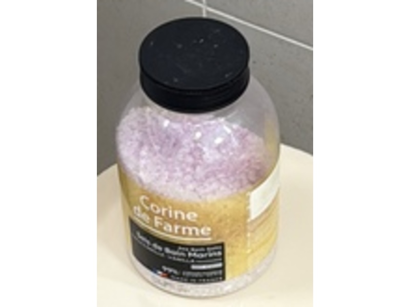 Corine De Farme Bath salt, Vanilla, 1.3 kg