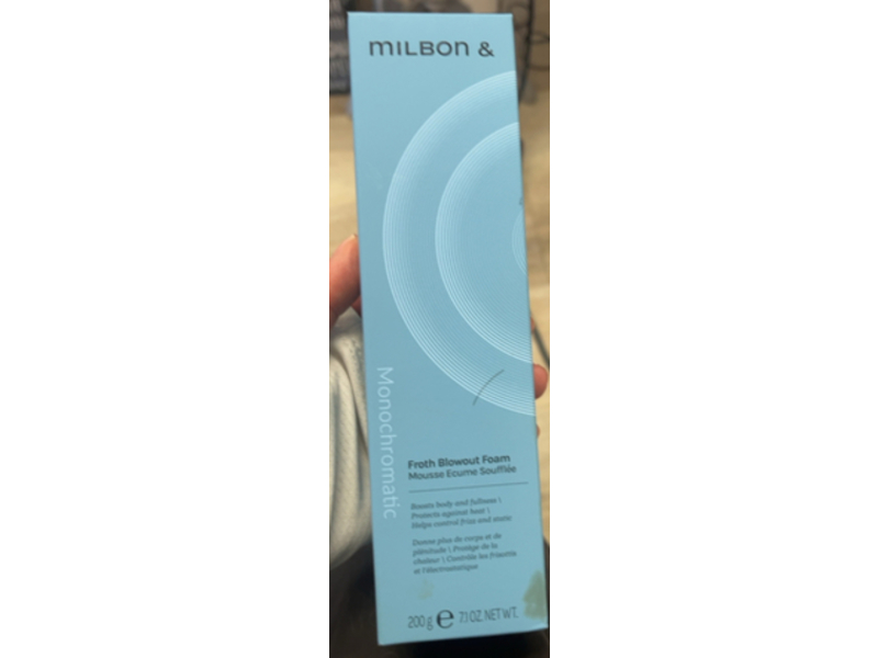 Milbon Monochromatic Froth Blowout Foam, 7.1 oz/200 g