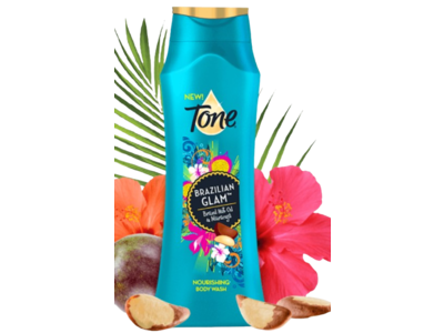 Tone Brazilian Glam Nourishing Body Wash, 18 fl oz/532 mL, 6 Pack
