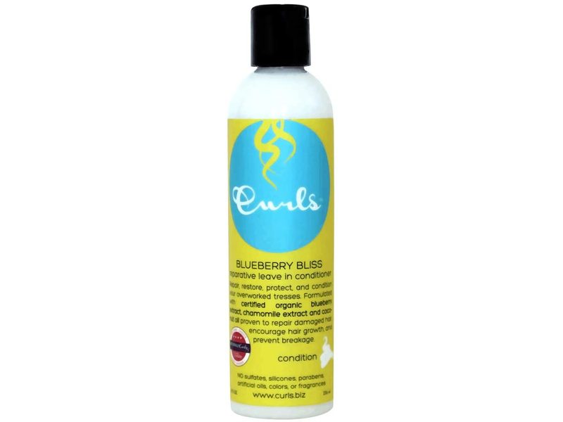 Curls Blueberry Bliss Reparative Leave In Conditioner 8 Fl Oz236 Ml Ingredients And Reviews 