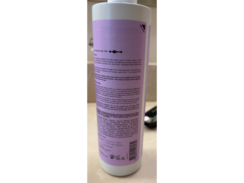 Nak Hair Blond Shampoo, 12.68 fl oz/375 mL
