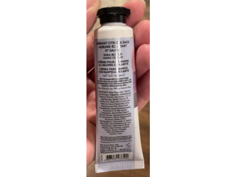 Bath & Body Works Shea Butter Hand Cream, Love Always Wins, 1 fl oz/29 mL