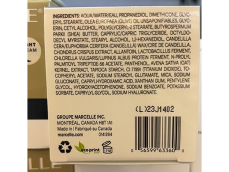 Marcelle Peptide + Probiotic Firming Anti Wrinkle Moisturizer, 1.7 fl oz/50 mL