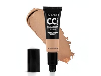 Palladio Full Coverage CC Cream, Tan 41 N, 0.87 fl oz/25.7 mL
