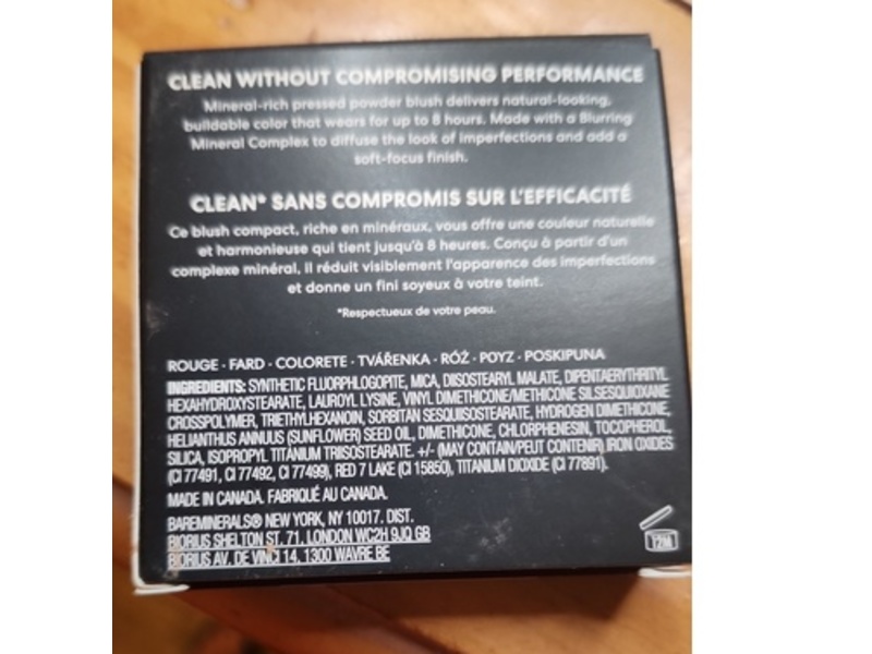 bareMinerals Gen Nude Powder Blush, Call My Blush, 0.21 oz/6 g