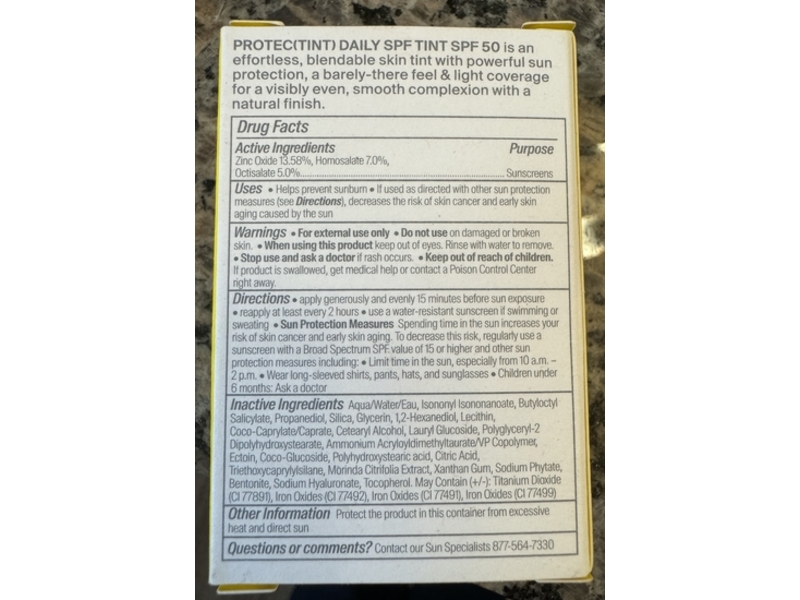 Supergoop! Daily Protect Tint, SPF 50 PA ++++, 22W, 1.18 fl oz/35 mL