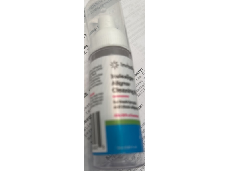 Invisalign Aligner Cleaning Foam, Fresh Mint, 1.85 fl oz/55 mL