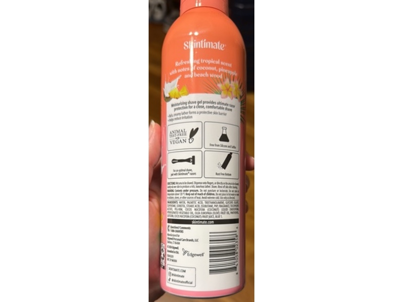 Skintimate Summer Splash Moisturizing Shave Gel, 9.5 oz