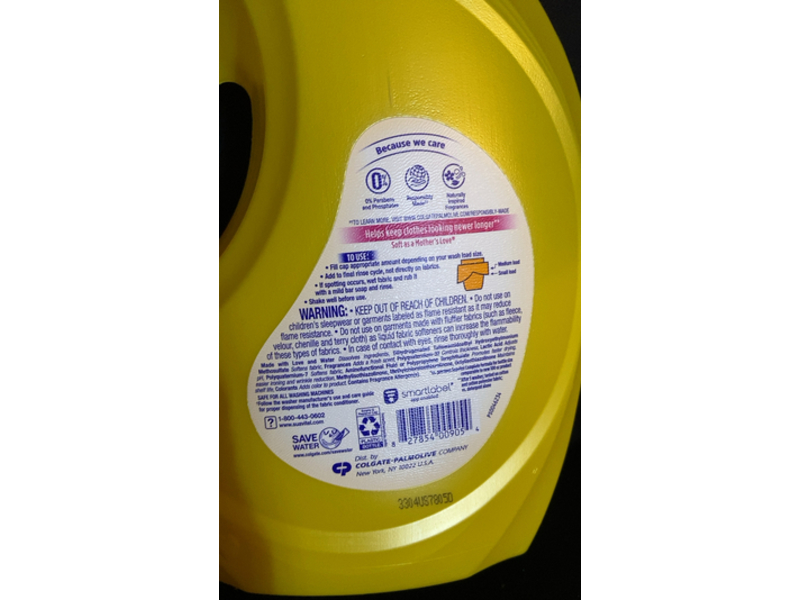 Suavitel Complete Liquid Fabric Conditioner, Morning Sun, 100 Loads, 100 fl oz/2.9 L